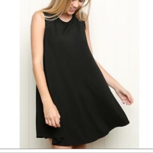 Brandy Melville black swing dress one size +gift